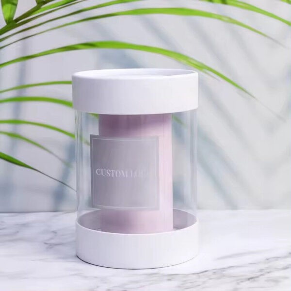 Cosmetic Paper Tube With PVC Window - Image 2