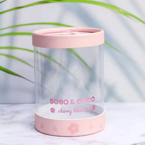 Cosmetic Paper Tube With PVC Window - Image 3