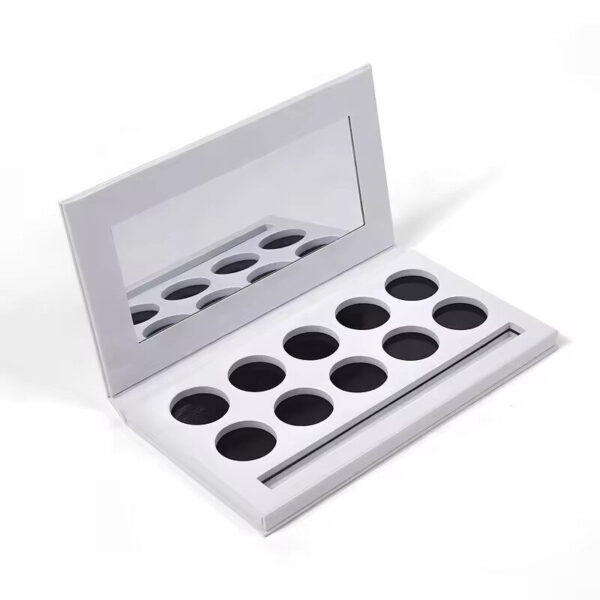10 Colors Paper Palette With Mirror