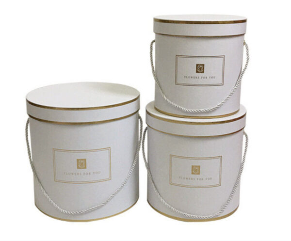 Stock Round Flower Box - Image 3