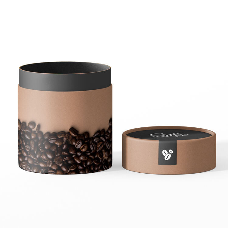 Biodegradable Paper Tube Packaging Coffee Gift Favour Boxes - Image 2