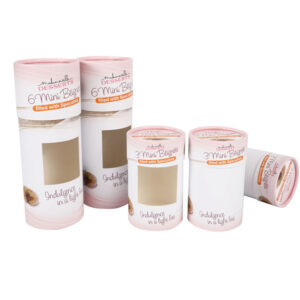 Custom Round Cardboard Cookie Food Packaging Box