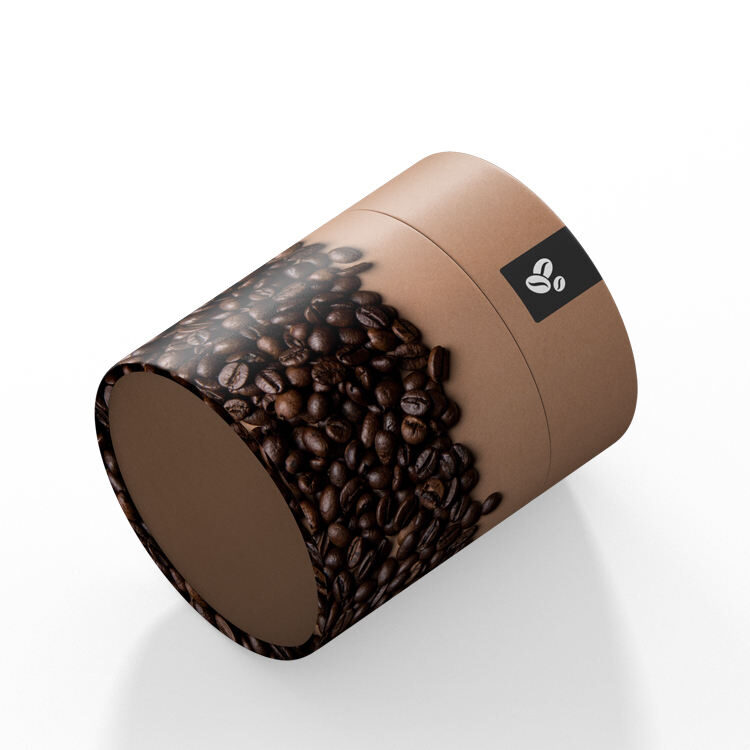 Biodegradable Paper Tube Packaging Coffee Gift Favour Boxes - Image 3
