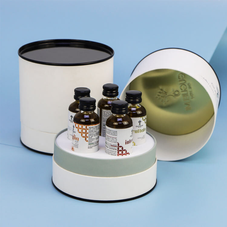 Travel Perfume Bottle Paper Cylinder Tube Cosmetic Box - Image 2