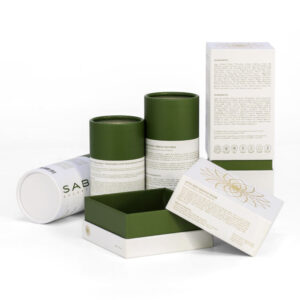 Free Design Cosmetic Kraft Cardboard Paper Tubes Containers