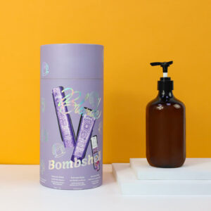 100% Recycled Biodegradable Cylinder Paper Can