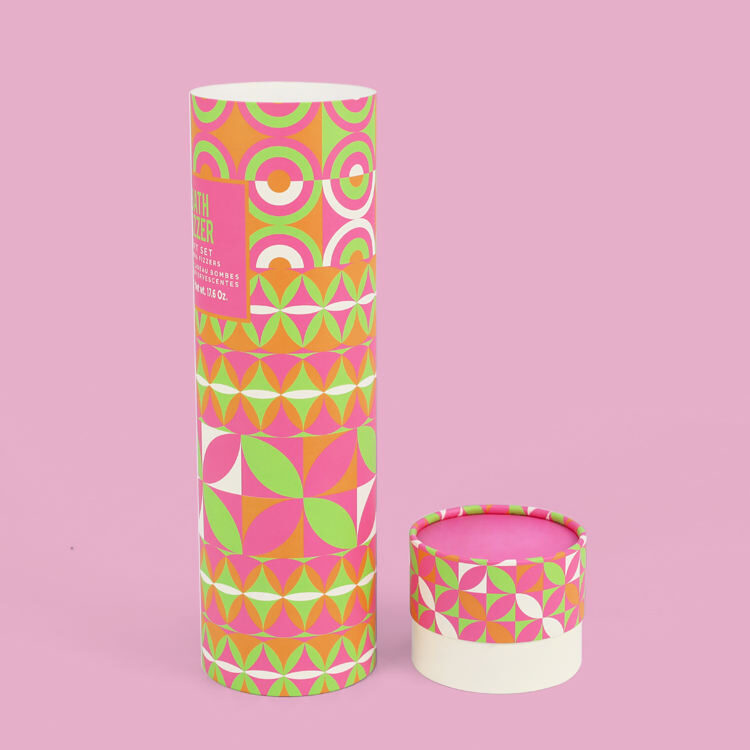 Kraft Custom Paper Tube Packaging - Image 3