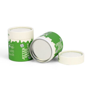 Biodegradable Round Cylinder Kraft Paper Tube Packaging Boxes