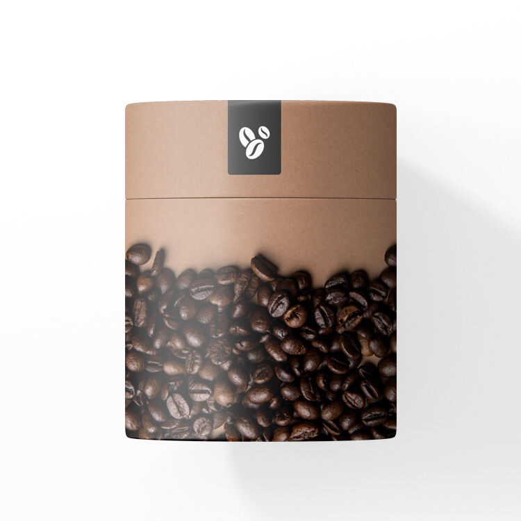 Biodegradable Paper Tube Packaging Coffee Gift Favour Boxes