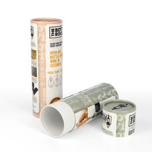 Customized Cylinder Cardboard Cosmetic Gift Paper Tubes Box