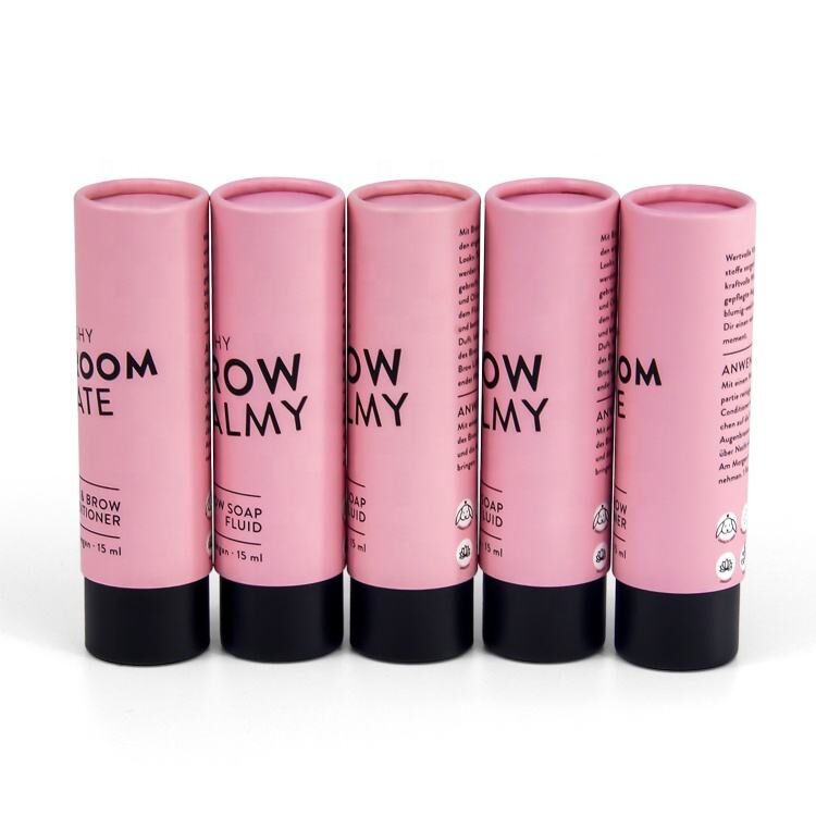 Lash Perfume Glass Push up pink Paper Tube - Image 2