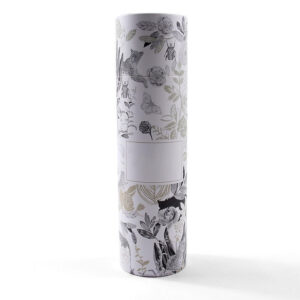 Biodegradable Paper Tube Box Packaging With Custom logo