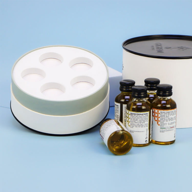 Travel Perfume Bottle Paper Cylinder Tube Cosmetic Box - Image 3