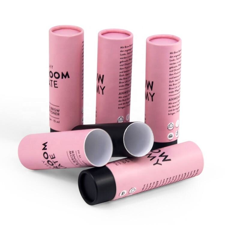 Lash Perfume Glass Push up pink Paper Tube - Image 3
