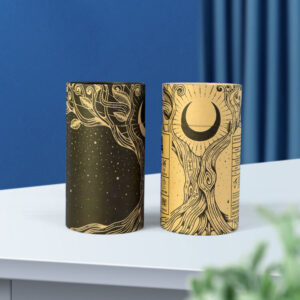 Eco Friendly Kraft Cylinder Cardboard Box Packaging